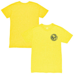 Club America 1863FC Left Mono Badge Vintage Tri-Blend T-Shirt