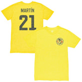 Henry Martin Club America 1863FC Vintage Player Name & Number Tri-blend T-Shirt