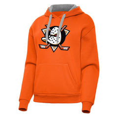 Anaheim Ducks Antigua Women's Victory Pullover Hoodie - NHL Hoodies