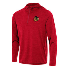 Chicago Blackhawks Antigua Tidy Quarter-Zip Hoodie - NHL Hoodies
