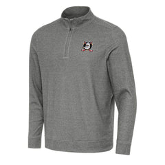 Anaheim Ducks Antigua Subtle Quarter-Zip Sweatshirt - NHL Sweatshirts