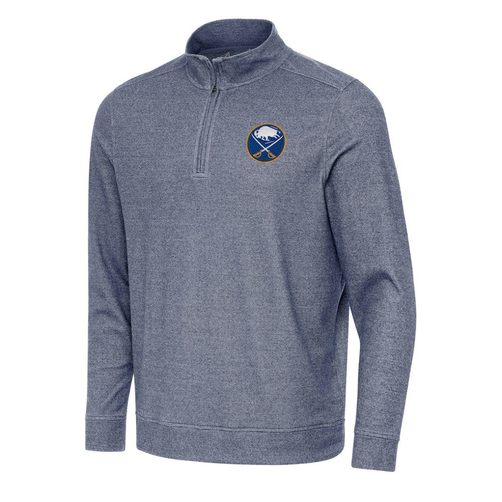 Buffalo Sabres Antigua Subtle Quarter-Zip Sweatshirt - NHL Sweatshirts