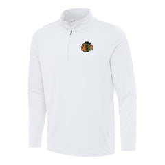 Chicago Blackhawks Antigua Reprocess Quarter-Zip Top - NHL