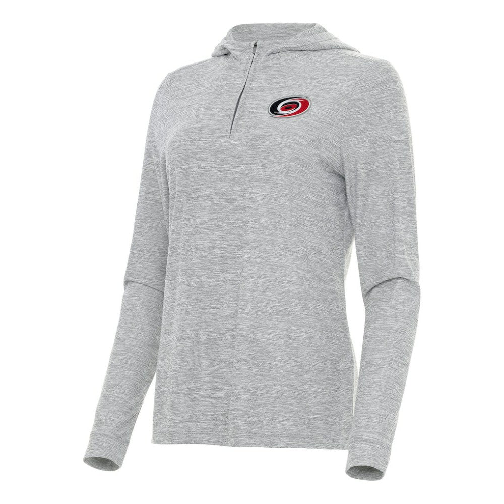Carolina Hurricanes Antigua Women's Daybreak Quarter-Zip Hoodie - NHL Hoodies