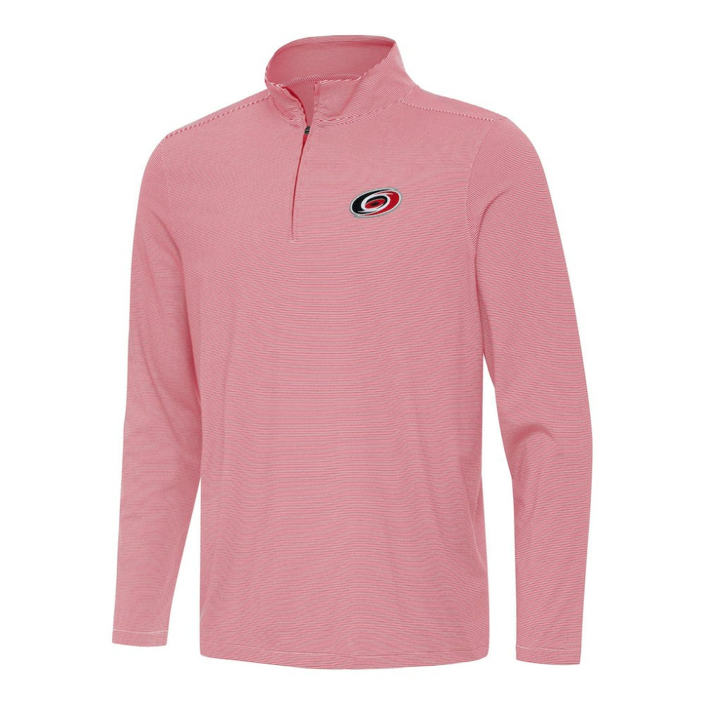 Carolina Hurricanes Antigua Twine Quarter-Zip Top - NHL