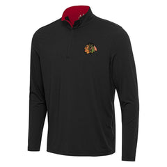 Chicago Blackhawks Antigua Content Quarter-Zip Pullover Top - NHL Pullover