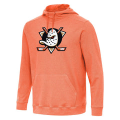 Anaheim Ducks Antigua Cloud Pullover Hoodie - NHL Hoodies