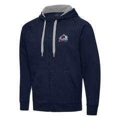 Colorado Avalanche Antigua Big & Tall Victory Full-Zip Hoodie - NHL Hoodies