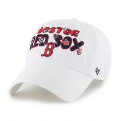 Boston Red Sox '47 Women's Flower Power Clean Up Adjustable Hat - MLB Hats