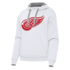 Detroit Red Wings Antigua Women's Victory Pullover Hoodie - NHL Hoodies