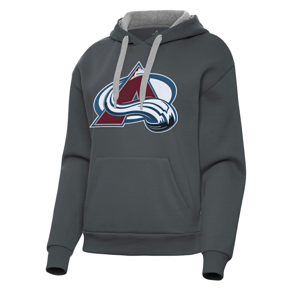 Colorado Avalanche Antigua Women's Victory Pullover Hoodie - NHL Hoodies