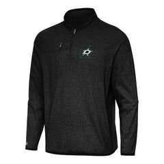 Dallas Stars Antigua Certain Quarter-Zip Tri-Blend Sweatshirt - NHL Sweatshirts