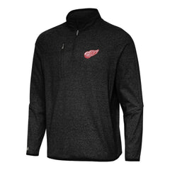 Detroit Red Wings Antigua Certain Quarter-Zip Tri-Blend Sweatshirt - NHL Sweatshirts