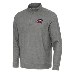 Columbus Blue Jackets Antigua Subtle Quarter-Zip Sweatshirt - NHL Sweatshirts