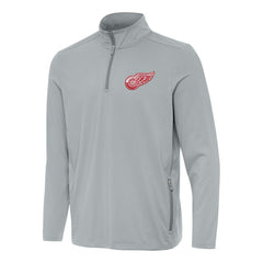 Detroit Red Wings Antigua Perilous Quarter-Zip Sweatshirt - NHL Sweatshirts