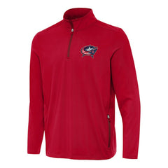 Columbus Blue Jackets Antigua Perilous Quarter-Zip Sweatshirt - NHL Sweatshirts