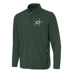 Dallas Stars Antigua Perilous Quarter-Zip Sweatshirt - NHL Sweatshirts