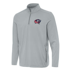 Columbus Blue Jackets Antigua Perilous Quarter-Zip Sweatshirt - NHL Sweatshirts