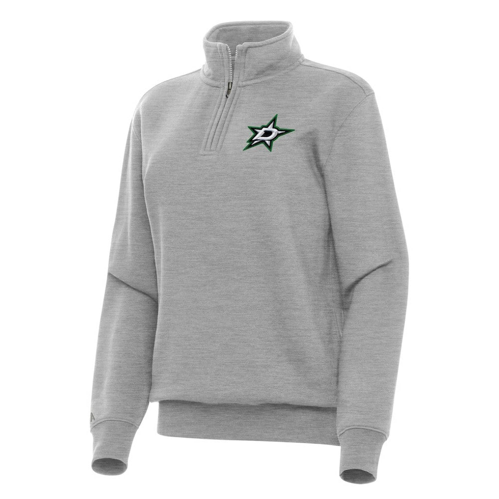 Dallas Stars Antigua Women's Victory Quarter-Zip Sweatshirt - NHL Sweatshirts