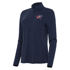 Columbus Blue Jackets Antigua Women's Bright Quarter-Zip Top - NHL Jackets