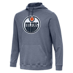 Edmonton Oilers Antigua Cloud Pullover Hoodie - NHL Hoodies