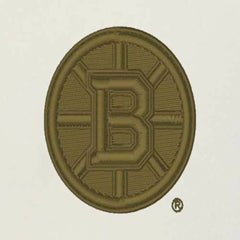 Boston Bruins Antigua Intrepid Sand Raglan Long Sleeve Hoodie T-Shirt - NHL T-shirts