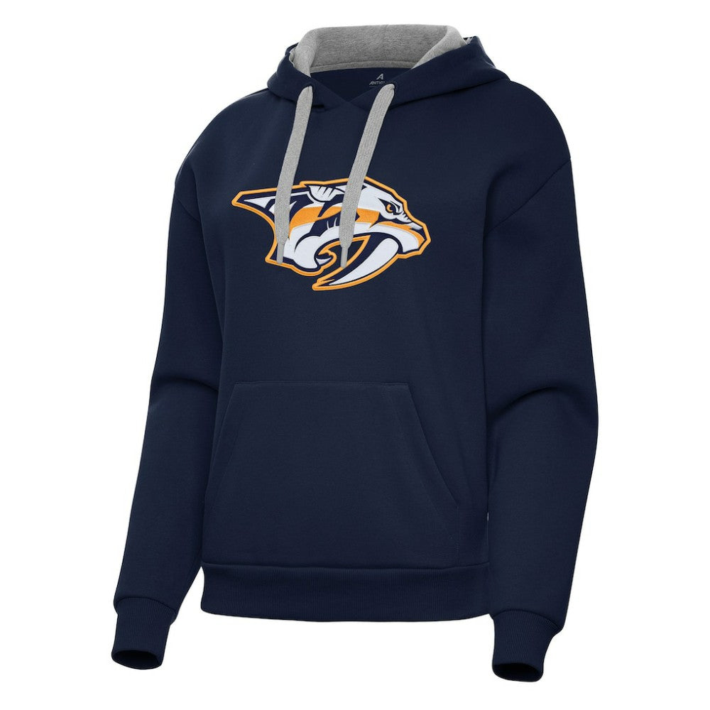 Nashville Predators Antigua Women's Victory Pullover Hoodie - NHL Hoodies