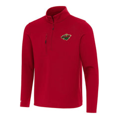 Minnesota Wild Antigua Insider Quarter-Zip Top - NHL