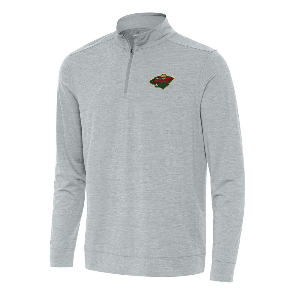 Minnesota Wild Antigua Bright Quarter-Zip Top - NHL