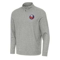 New York Islanders Antigua Subtle Quarter-Zip Sweatshirt - NHL Sweatshirts