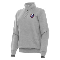 New York Islanders Antigua Women's Victory Quarter-Zip Sweatshirt - NHL Sweatshirts