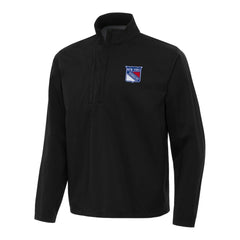 New York Rangers Antigua Brisk Quarter-Zip Windbreaker - NHL