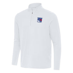 New York Rangers Antigua Intent Quarter-Zip Top - NHL