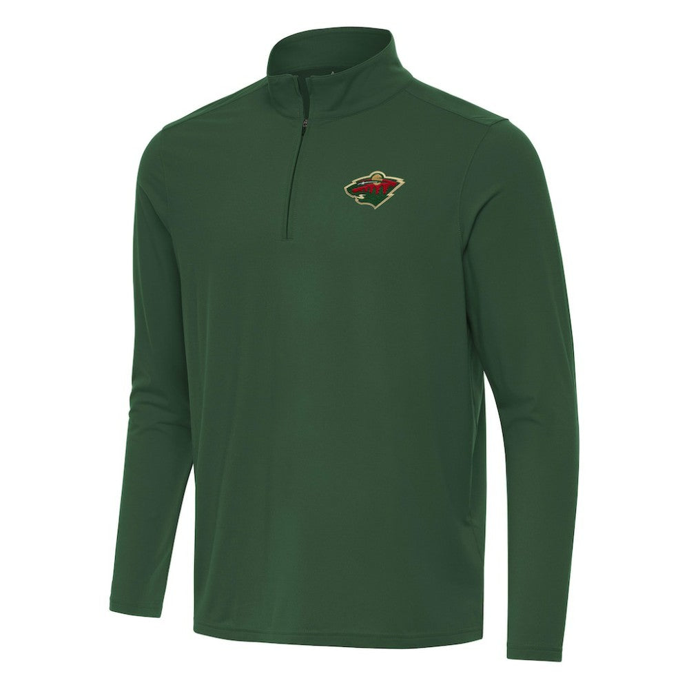 Minnesota Wild Antigua Intent Quarter-Zip Top - NHL