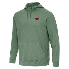 Minnesota Wild Antigua Cloud Pullover Hoodie - NHL Hoodies