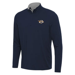 Nashville Predators Antigua Content Quarter-Zip Pullover Top - NHL Pullover