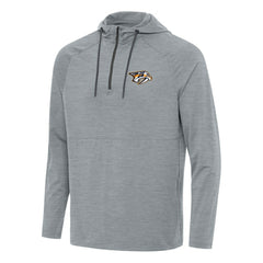 Nashville Predators Antigua Spikes Quarter-Zip Hoodie - NHL Hoodies