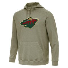 Minnesota Wild Antigua Cloud Pullover Hoodie - NHL Hoodies