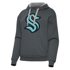 Seattle Kraken Antigua Women's Victory Pullover Hoodie - NHL Hoodies