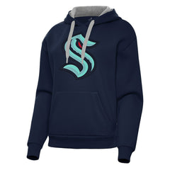 Seattle Kraken Antigua Women's Victory Pullover Hoodie - NHL Hoodies