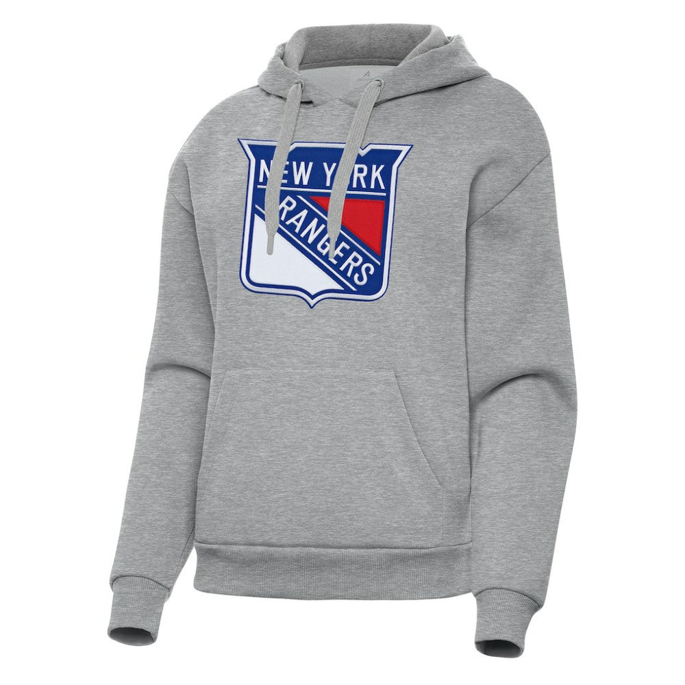 New York Rangers Antigua Women's Victory Pullover Hoodie - NHL Hoodies