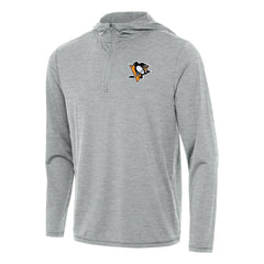 Pittsburgh Penguins Antigua Tidy Quarter-Zip Hoodie - NHL Hoodies