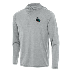 San Jose Sharks Antigua Tidy Quarter-Zip Hoodie - NHL Hoodies