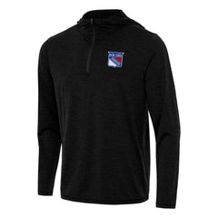 New York Rangers Antigua Tidy Quarter-Zip Hoodie - NHL Hoodies