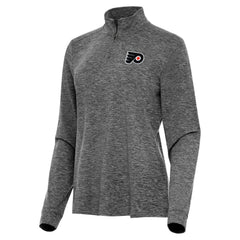 Philadelphia Flyers Antigua Women's Mentor Quarter-Zip Mock Long Sleeve Top - NHL