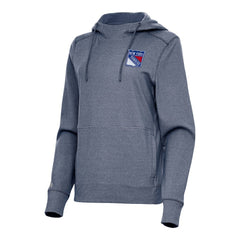 New York Rangers Antigua Women's Justice Pullover Hoodie - NHL Hoodies