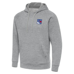 New York Rangers Antigua Big & Tall Victory Pullover Hoodie - NHL Hoodies