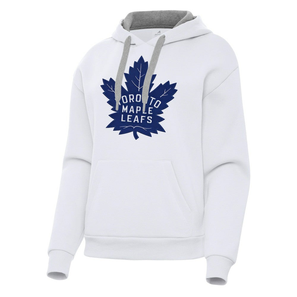 Toronto Maple Leafs Antigua Women's Victory Pullover Hoodie - NHL Hoodies