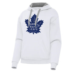 Toronto Maple Leafs Antigua Women's Victory Pullover Hoodie - NHL Hoodies