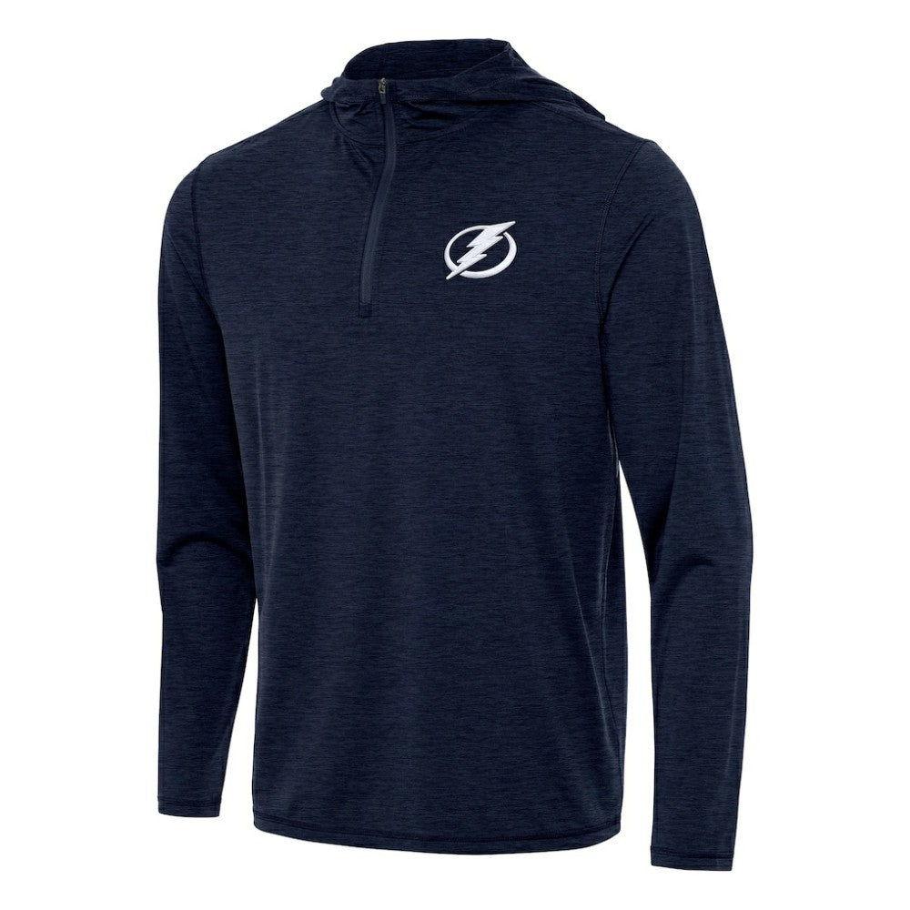 Tampa Bay Lightning Antigua Tidy Quarter-Zip Hoodie - NHL Hoodies